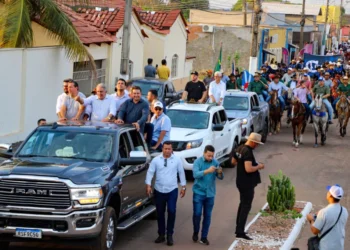 Governador Laurez Moreira participa da tradicional Cavalgada Ecológica do Cantão; Foto: Esequias Araújo/Governo do Tocantins
