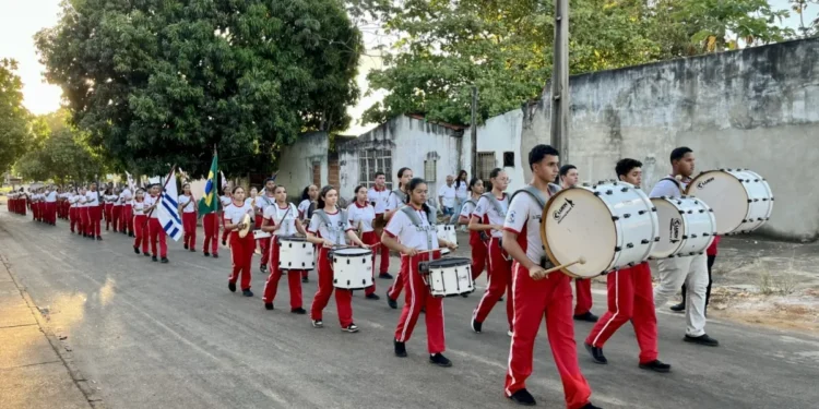 Escolas estaduais se preparam para o Desfile Cívico-Militar de 7 de setembro em Palmas