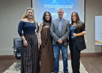 Parte da equipe da Corregedoria-Geral do Estado em treinamento voltado à aplicação prática da Psicologia do Testemunho - Foto: Katiuscia Gonzaga/Governo do Tocantins