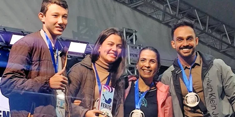 Projeto do CEM Tiradentes é premiado na X Feira Brasileira de Iniciação Científica de Joinville