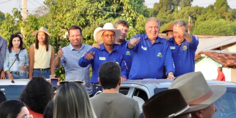 Governador Laurez Moreira marcou presença na Cavalgada de Cristalândia, celebrando as tradições tocantinenses - Marcio Vieira/Governo do Tocantins