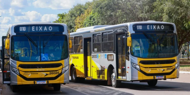 Frota conta com 154 ônibus para atender Palmas e os distritos de Taquaruçu e Buritirana – Foto Lia Mara