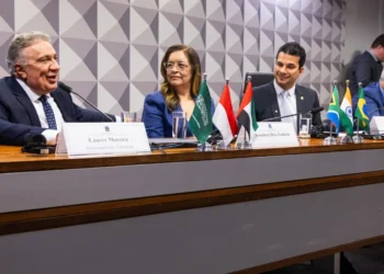 m reunião do Brics, governador Laurez garante participação ativa do Tocantins na construção de soluções globais de desenvolvimento e sustentabilidade - Vinicius Santa Rosa/Governo do Tocantins