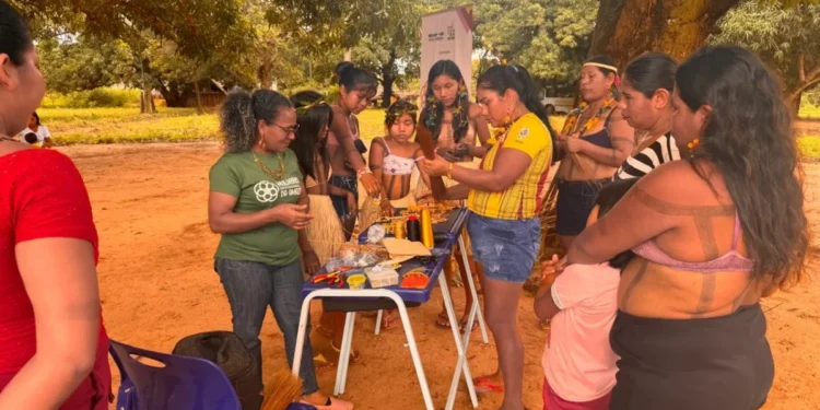 Mulheres Empreendedoras da Amazônia promove encontro na Aldeia Rio Sono com roda de conversa e oficinas
