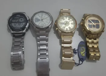 Relógios furtados foram recuperados pela Polícia Civil - Divulgação PCTO