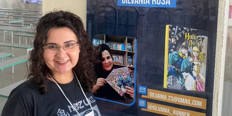 Professora da rede municipal de Palmas produz obra literária infantil com ilustrações em estilo mangá