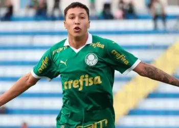 Thalys, joia da base do Palmeiras, foi vendido para o Almería, da Espanha • Fabio Menoti / Palmeiras / By Canon