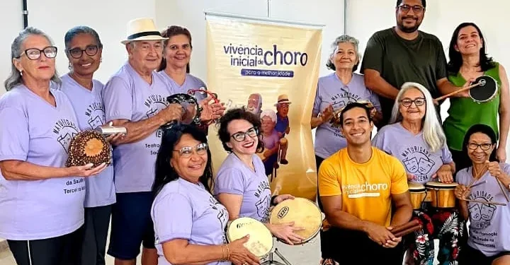 Vivência de Choro leva música, memória e inclusão cultural à Melhor Idade em Palmas