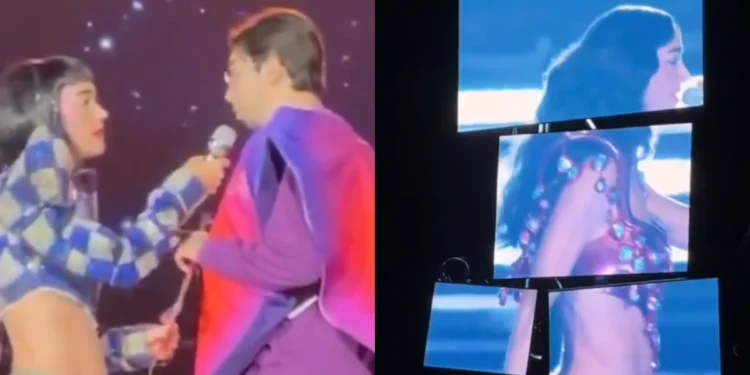 Katy Perry declara amor a fãs sul-americanos e defende brasileiro vaiado
