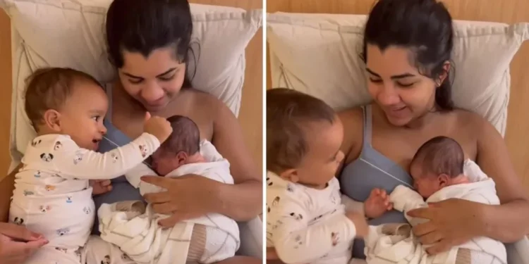 Esposa de João Gomes faz relato sobre 2º parto: “Nós conseguimos”