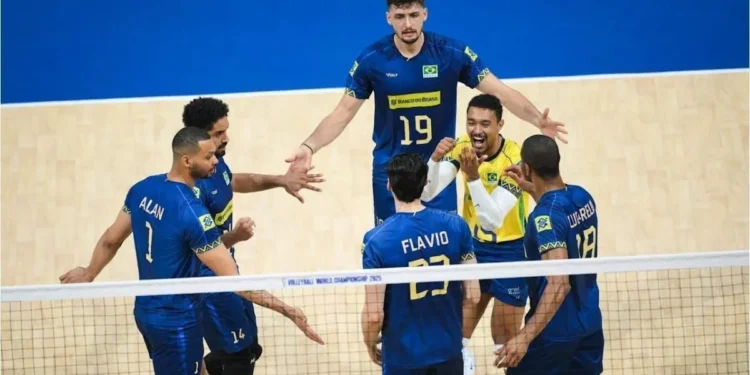 Mundial de Vôlei: Brasil supera República Tcheca e carimba vaga nas oitavas