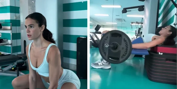 Bruna Marquezine impressiona web com treino de glúteos; veja