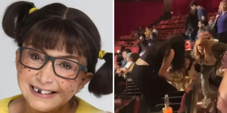 Intérprete de Chiquinha, em "Chaves", cai em escada de teatro • Instagram/María Antonieta de las Nieves/Reprodução/X