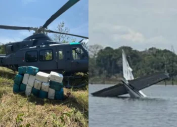 Avião que caiu em represa no Amazonas transportava mais de 500 kg de drogas