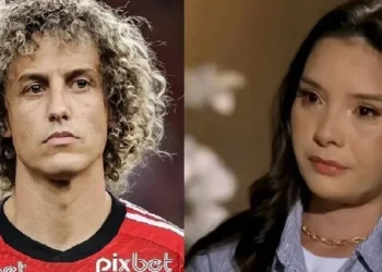 Karollainy Barbosa Cavalcante conta que David Luiz ameaçou o filho dela de morte  • Reprodução/YouTube