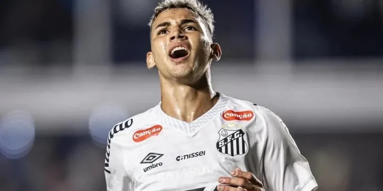 Chelsea pede a volta de atacante do Santos após seis meses de empréstimo