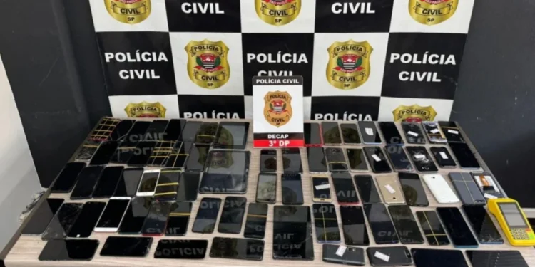 Mais de 300 celulares furtados ou roubados são recuperados em SP