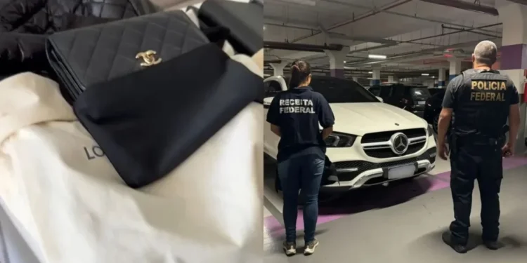 PF apreende itens de luxo no RJ e CE em operação contra crimes financeiros