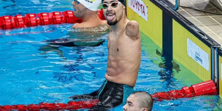 Brasil disputa 11 finais no 2º dia de Mundial Paralímpico de Natação