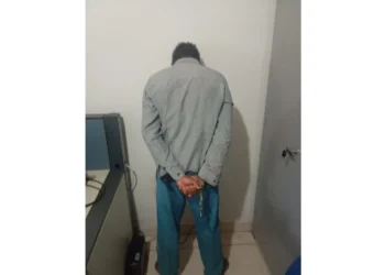 Homem foi preso pela Polícia Civil em cumprimento a mandado de prisão preventiva. Crédito -Foto -DICOM SSP TO
