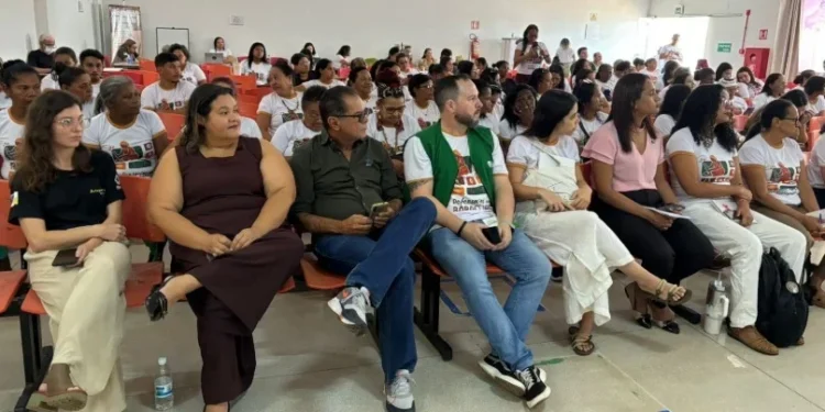 Governo do Tocantins participa da edição de lançamento do projeto Defensorias nos Babaçuais, voltado à garantia de direitos das quebradeiras de coco - Crédito: Dalvanilde Serra/Governo do Tocantins