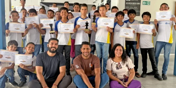 Primeiro Campeonato de Xadrez destaca potencial pedagógico do esporte - Foto: Crédito: Divulgação Seduc/Governo do Tocantins