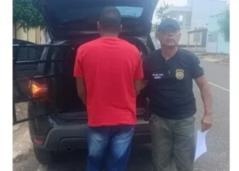 Homem foi preso, após cumprimento a mandado de prisão preventiva - Foto: DICOM SSP TO