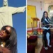 Naomi Campbell mostra fotos de viagem ao Brasil e declara: “País que amo”