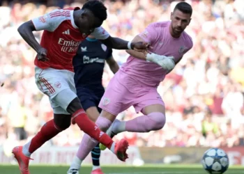 Saka segue fora do Arsenal; Saliba pode voltar contra o Nottingham Forest