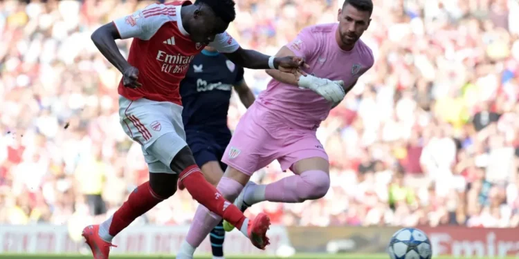 Saka segue fora do Arsenal; Saliba pode voltar contra o Nottingham Forest