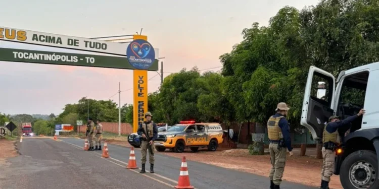 A Operação Escudo Operacional II integra as ações determinadas pelo Comando-Geral da PMTO para o reforço da segurança pública em todo o estado - Foto: Ascom 5ªCIPM
