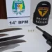 Arma de fogo caseira, municiada e pronta para uso, foi apreendida na residência. - Foto: ASCOM 14 BPM