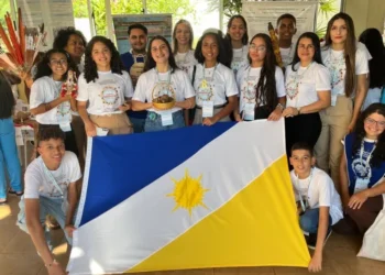A delegação do Tocantins foi formada por dez estudantes de escolas estaduais - Foto: divulgação Seduc