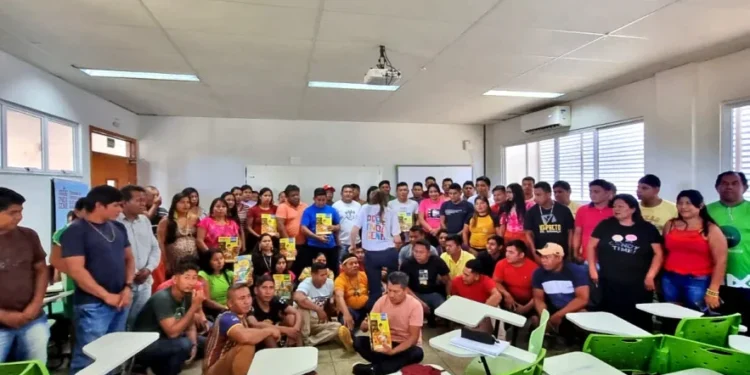 Formação para profissionais da Educação Escolar Indígena em Miracema - Foto: Crédito: Divulgação Seduc/Governo do Tocantins