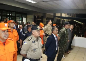 O Comandante-Geral da PMTO, Coronel PM Cláudio Thomaz Coelho de Souza, representou o Governador do Estado na cerimônia. - Foto: Ascom PMTO