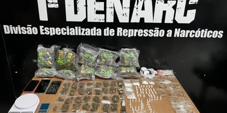 Ação levou a apreensão de drogas em Palmas - Divulgação PCTO