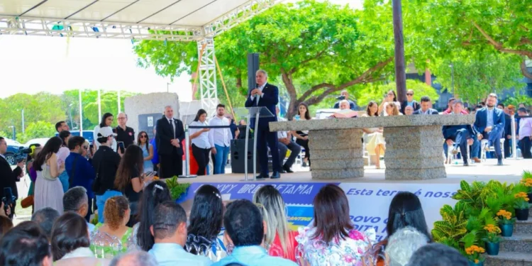 aurez Moreira celebra 37 anos do Tocantins e anuncia foco na industrialização e infraestrutura do estado (Hiroshi Fukushima/Governo do Tocantins)