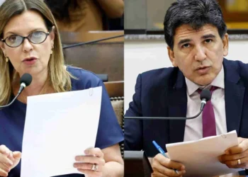 Dep Cláudia Lelis e Dep Júnior Geo - foto Koró Rocha