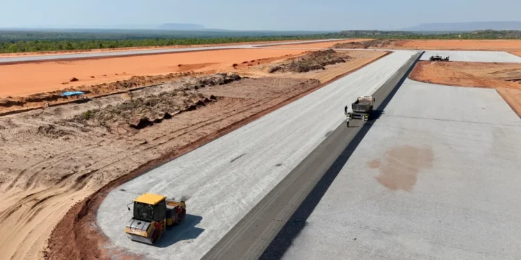 Com 78% dos serviços executados, previsão é que a obra seja concluída em dezembro deste ano - Edes Pereira/Governo do Tocantins