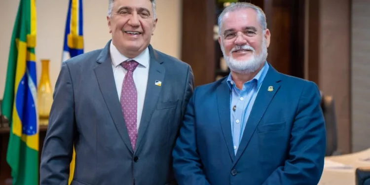 Governador Laurez Moreira e Presidente Portilho Prado lançam campanha Natal com Estoque 2025 - Foto Bruno Maia (Governo do Tocantins)