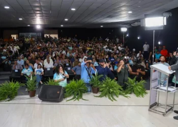 Governador Laurez Moreira reforçou o compromisso com a promoção de políticas públicas para a primeira infância e com a educação infantil - Ademir dos Anjos/Governo do Tocantins