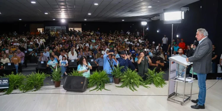 Governador Laurez Moreira reforçou o compromisso com a promoção de políticas públicas para a primeira infância e com a educação infantil - Ademir dos Anjos/Governo do Tocantins