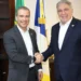 Governador Laurez Moreira reforçou o diálogo com o presidente do BRB, Paulo Henrique Costa, com foco na ampliação de investimentos em industrialização e agronegócio - Ademir dos Anjos/ Governo do Tocantins