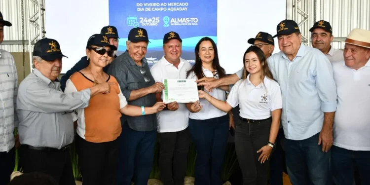 Governo do Tocantins concede selo Sisbi a empresa de pescado em Almas durante o 1º Encontro de Piscicultores