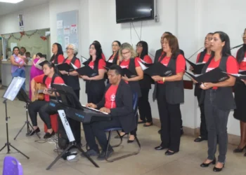 Na foto apresentação de cantata de Natal no HGP
Foto Ellayne Czuryto