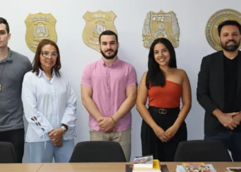 SSP-TO recebe primeiros estagiários do programa.
Foto: Adrielly Calixto/Governo do Tocantins