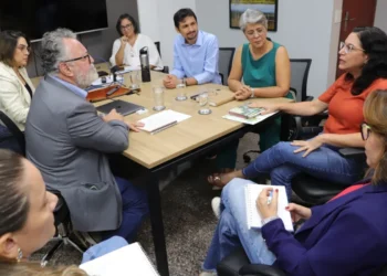 Durante a reunião, foram discutidas formas de cooperação entre a Semarh e o IFTO.Whashington Luiz/Governo do Tocantins