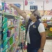 Equipe de Pré-Medidos da Agência de Metrologia fiscaliza produtos de higiene pessoal em estabelecimentos comerciais - Foto: Brenda Ramos/Governo do Tocantins