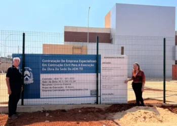 Gestores do órgão visitaram o canteiro de obras para acompanhar a execução do projeto - Foto: Brenda Ramos / Governo do Tocantins