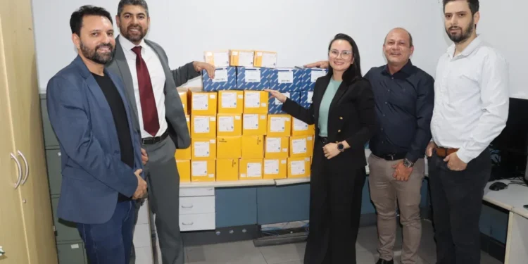 Secretário de Segurança Pública também visitou os departamentos do laboratório - João Guilherme Lobasz/Governo do Tocantins